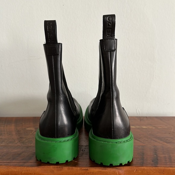 Kenzo X H&M Leather Boots Men’s 12 - Picture 3 of 7